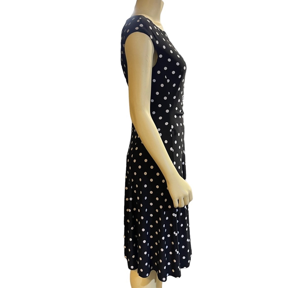 Lauren Ralph Lauren Polka Dot Dress Size 10 - Picture 9 of 13